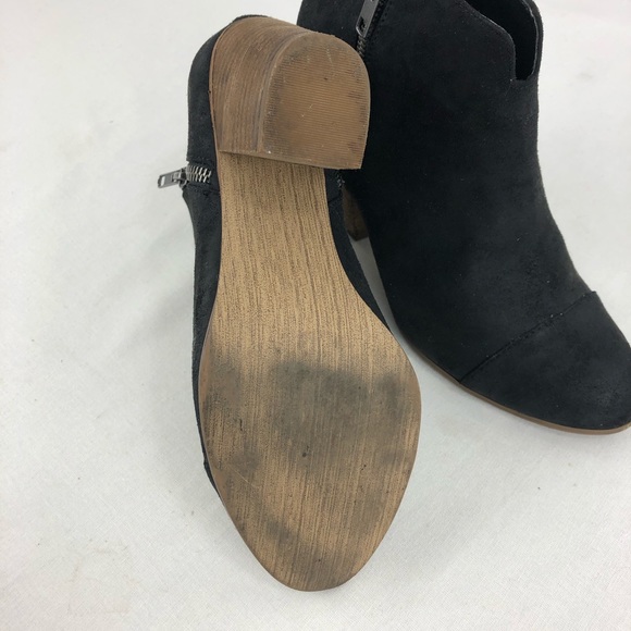 Carlos Santana black velour boots - Picture 4 of 7